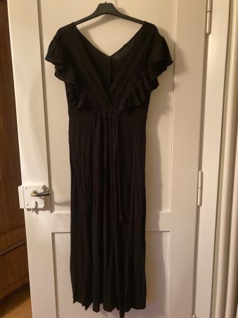 Zara Kleid 36 Strandkleid schwarz top