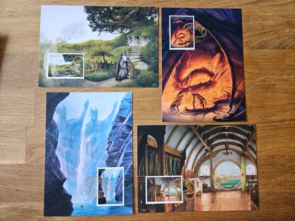 Set Maximumkarten 50. Todestag John Ronald Reuel Tolkien (Gebraucht) in ...
