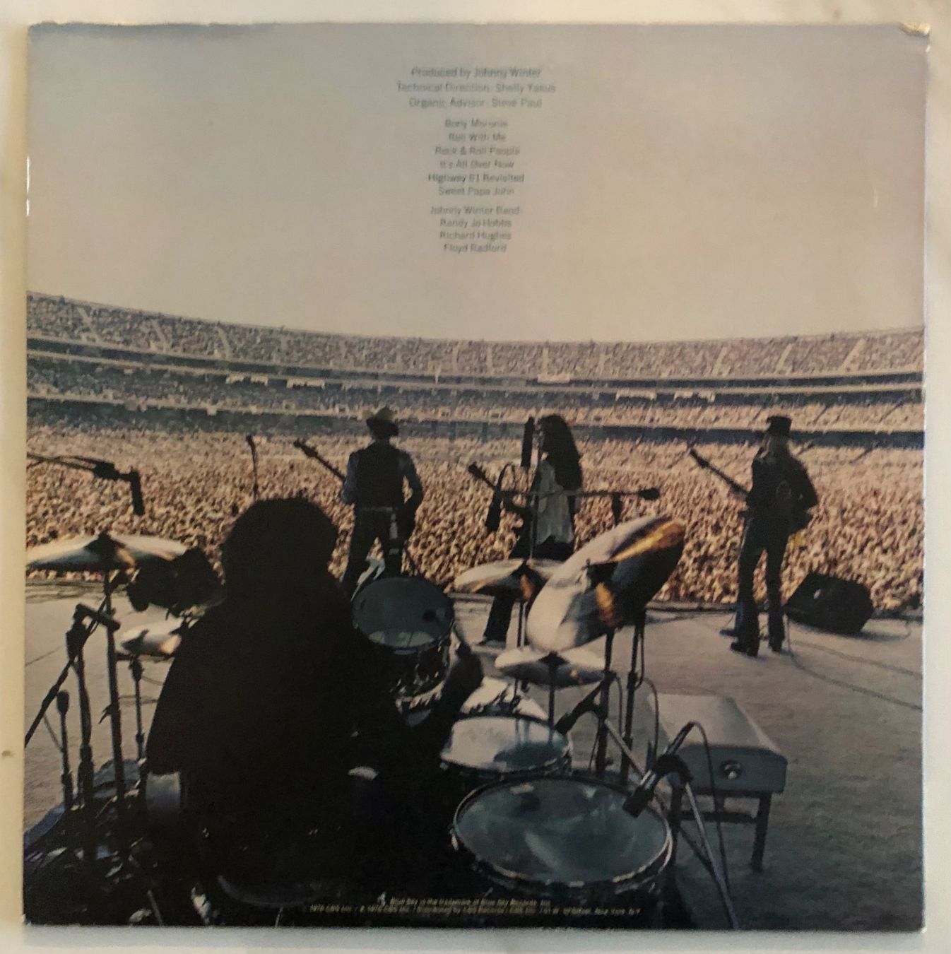 Dischi in vinile: JOHNNY WINTER - CAPTURED LIVE! – Usato da Poliez-Pittet venduto da Newtown-Records 1