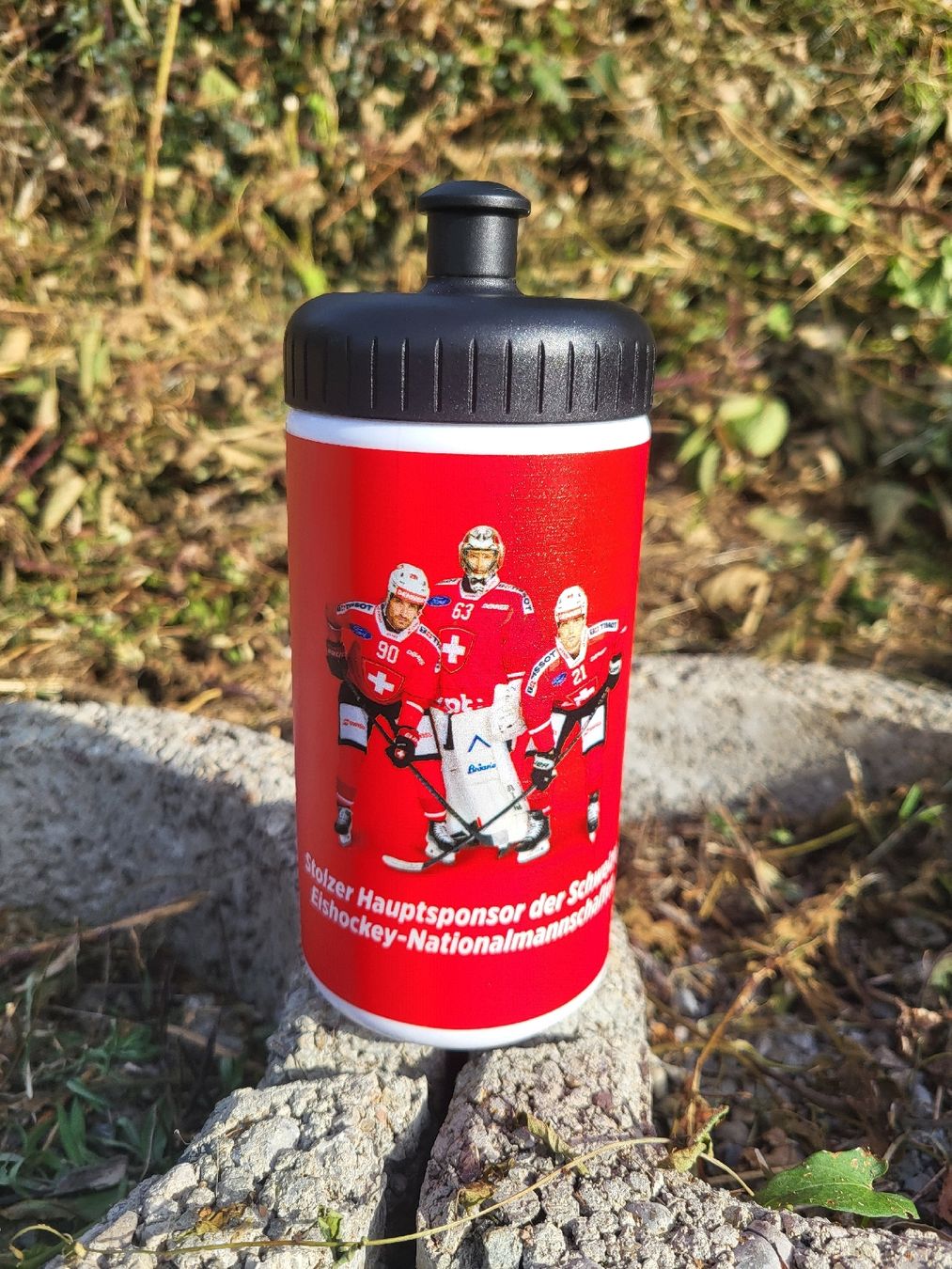 Borracce & Thermos: Trinkflasche CH-Eishockey, neuwertig – Nuovo (secondo la descrizione) da Enggistein venduto da Manuki_engg