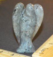 Deko – Heilstein – L-119 – Engel ca. 3,8 cm – Labradorit