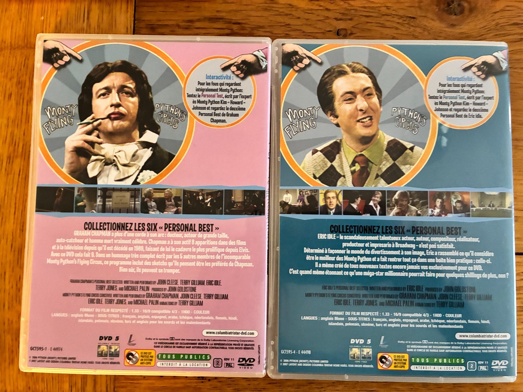 Tutti i DVDs: Monty Python's Personal Best (coffret 6 DVD, VOST) – Usato da Vevey venduto da zecollector 6