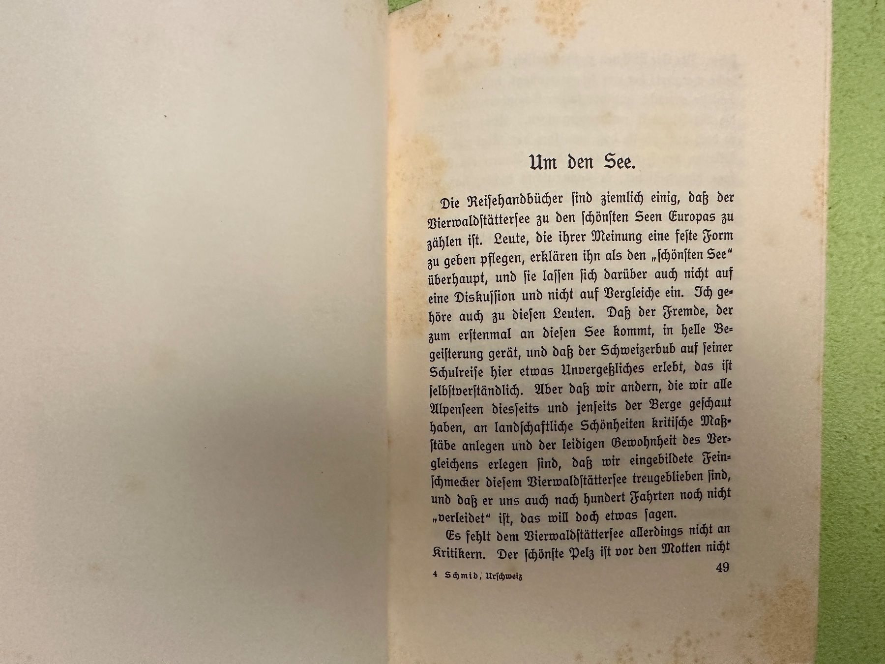 Libri: Hans Schmid: Die Urschweiz – Usato da Zürich venduto da allp 7