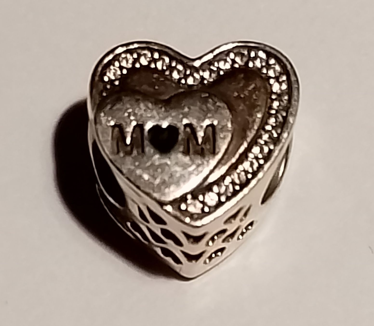 Pandora Ciondoli: Pandora Charm Herz Mom – Usato da Therwil venduto da col_m6rx 2
