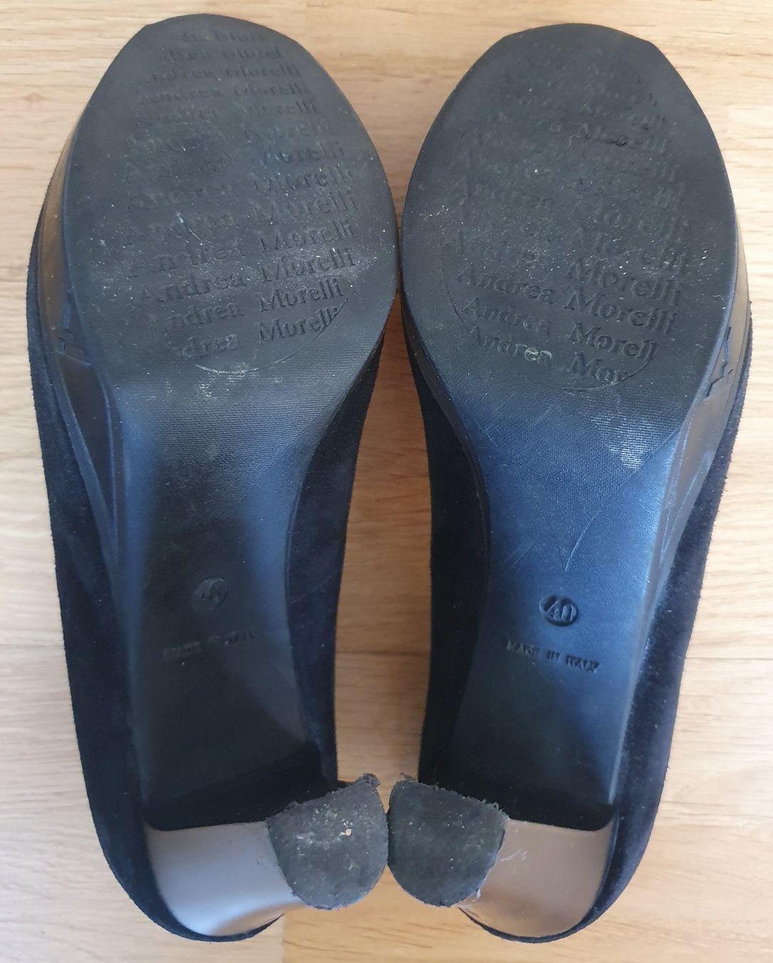 Scarpe da donna: Escarpins noirs élégants en daim- Andrea Morelli - Taille 40 – Usato da Court venduto da Jovi2 6