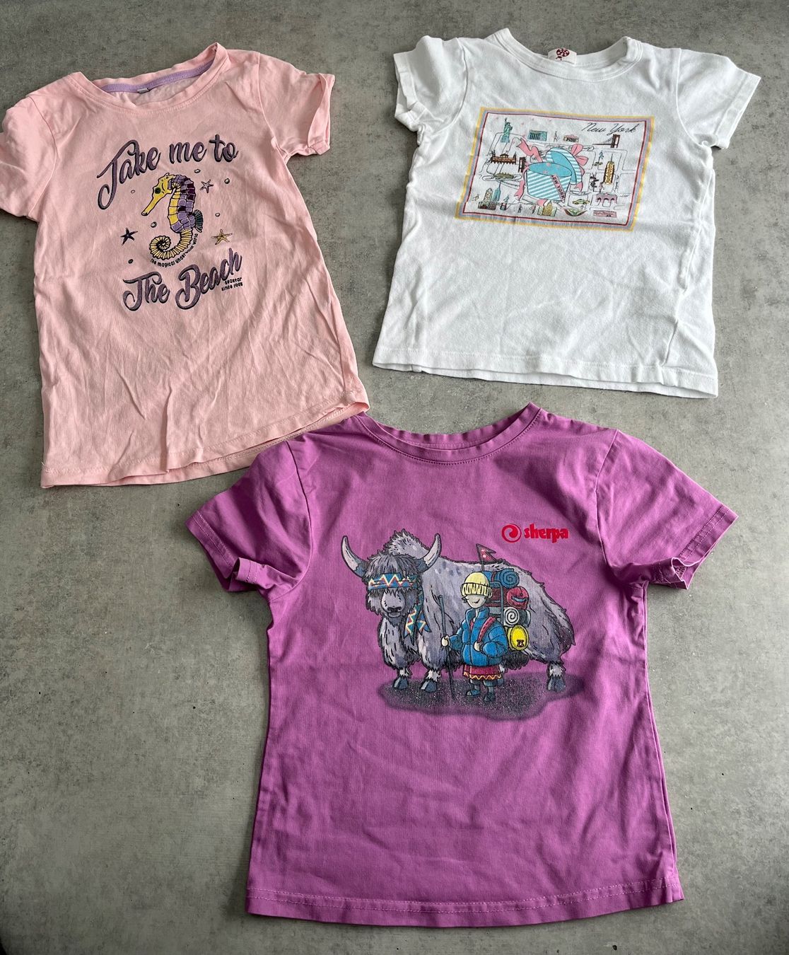 Kleiderpakete & -sets: 3 Shirts ca. Gr. 110/116 SHERPA etc. – Gebraucht aus Zollikofen von spunk65