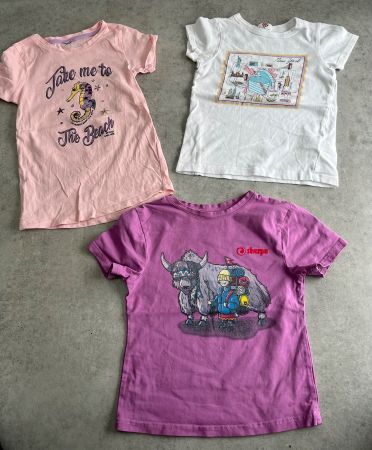 3 Shirts ca. Gr. 110/116 SHERPA etc.