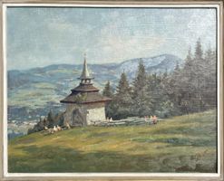 Stanislas Lolek attr. Huile sur panneau Tchéquie