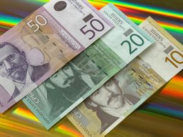 Belgrad - Serbien - 10, 20 & 50 Dinara UNC