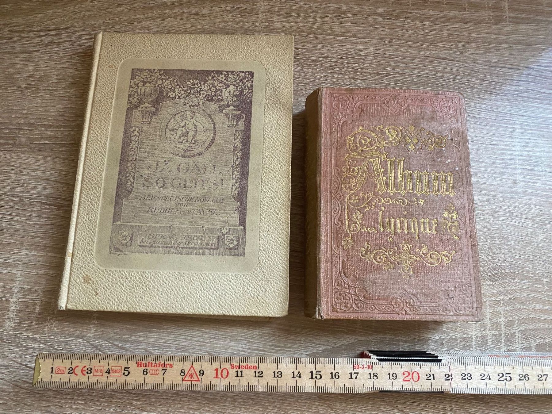 Libri: 2 Bücher antik 1853 - 1904 – Usato da Bösingen venduto da Trigusik