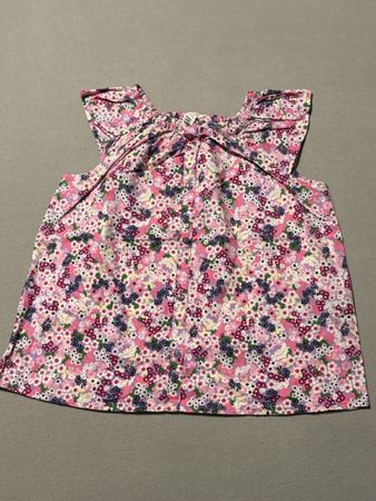 Bluse mit Blumenmuster, Gr. 110