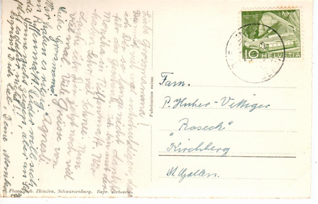 Cartoline postali: Schwendi bei Ryffenmatt – Usato da Wolhusen venduto da Curver9 1