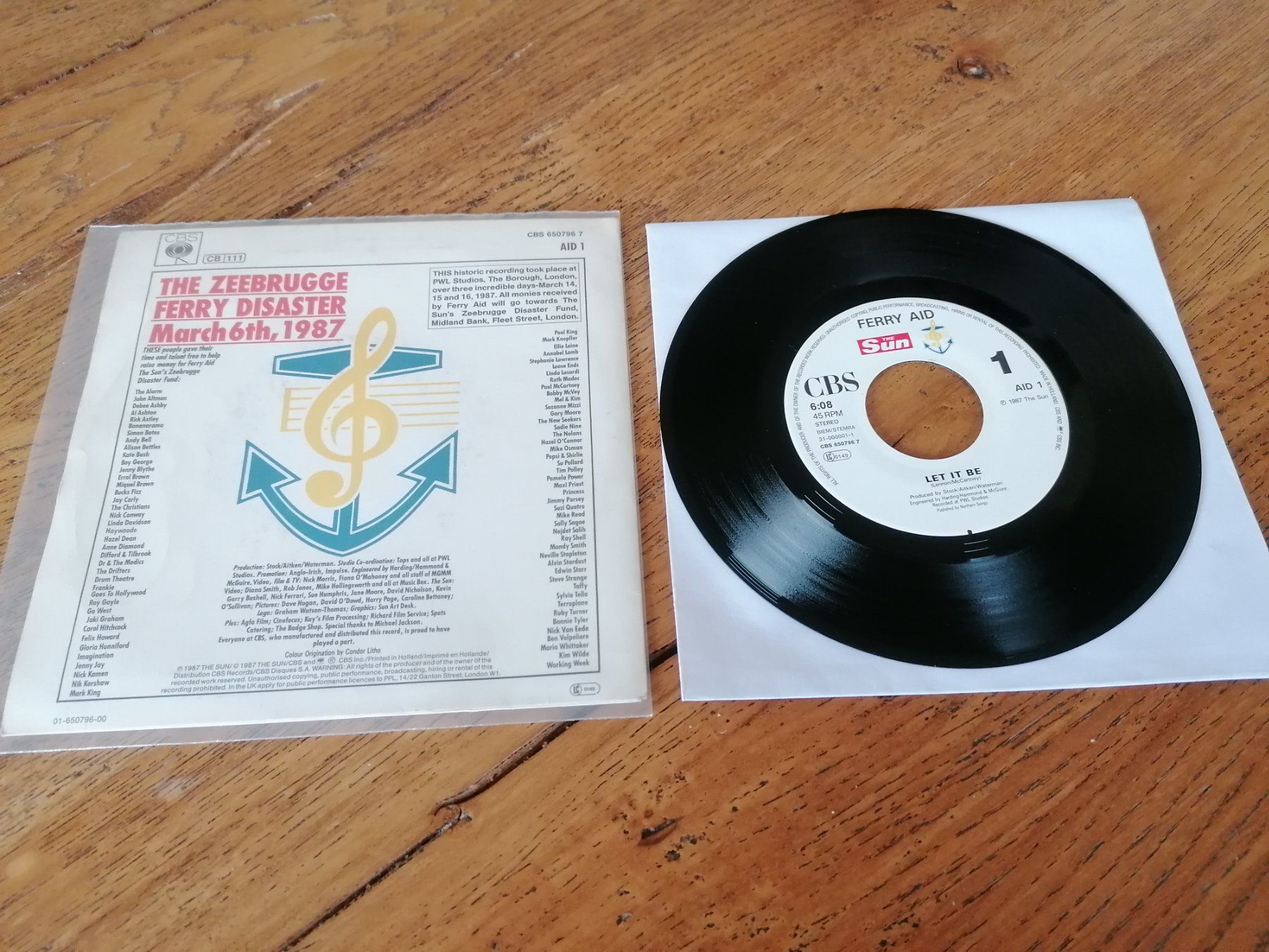 Dischi in vinile: Ferry Aid – Let It Be – Usato da Emmenbrücke venduto da lamorak 1