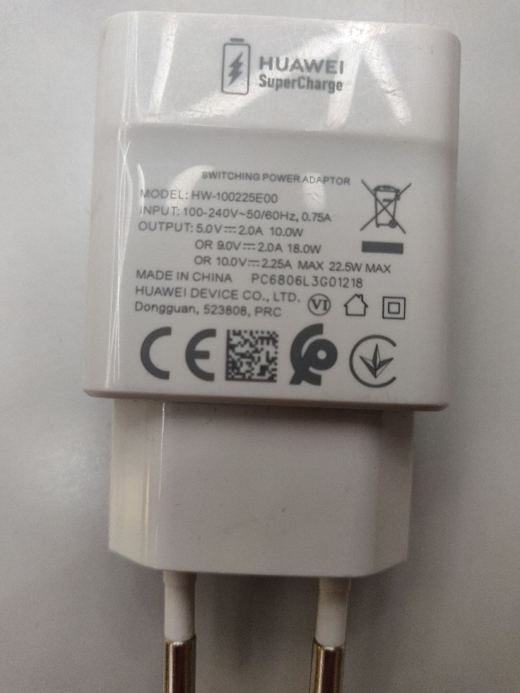Huawei Caricabatterie: Huawei 22.5W Charger – Usato da Flawil venduto da rcnkr 1