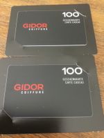 2 Gidor Coiffure Gutschein, Wert  je CHF 100 pro Stück!