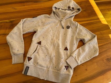 NAKETANO Kapuzenjacke tolles Anker Muster Gr. S