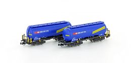 Hobbytrain 23485 Silowagen Uacs SBB blau "Lebensmittel"