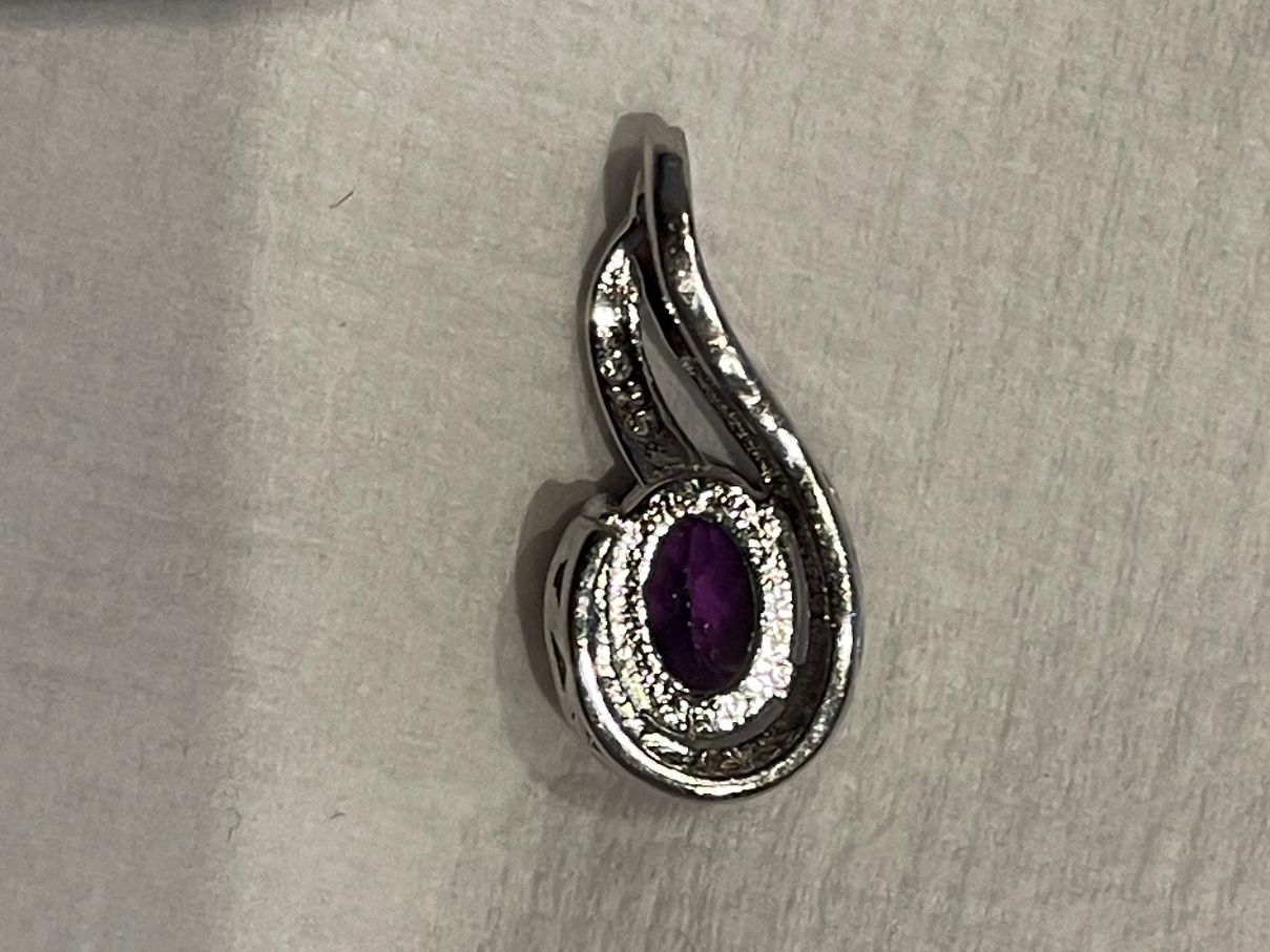 Ciondoli: Amethyst Anhänger Silber 925 - Nr. T2 – Nuovo (secondo la descrizione) da Hittnau venduto da LuxAndMore 1
