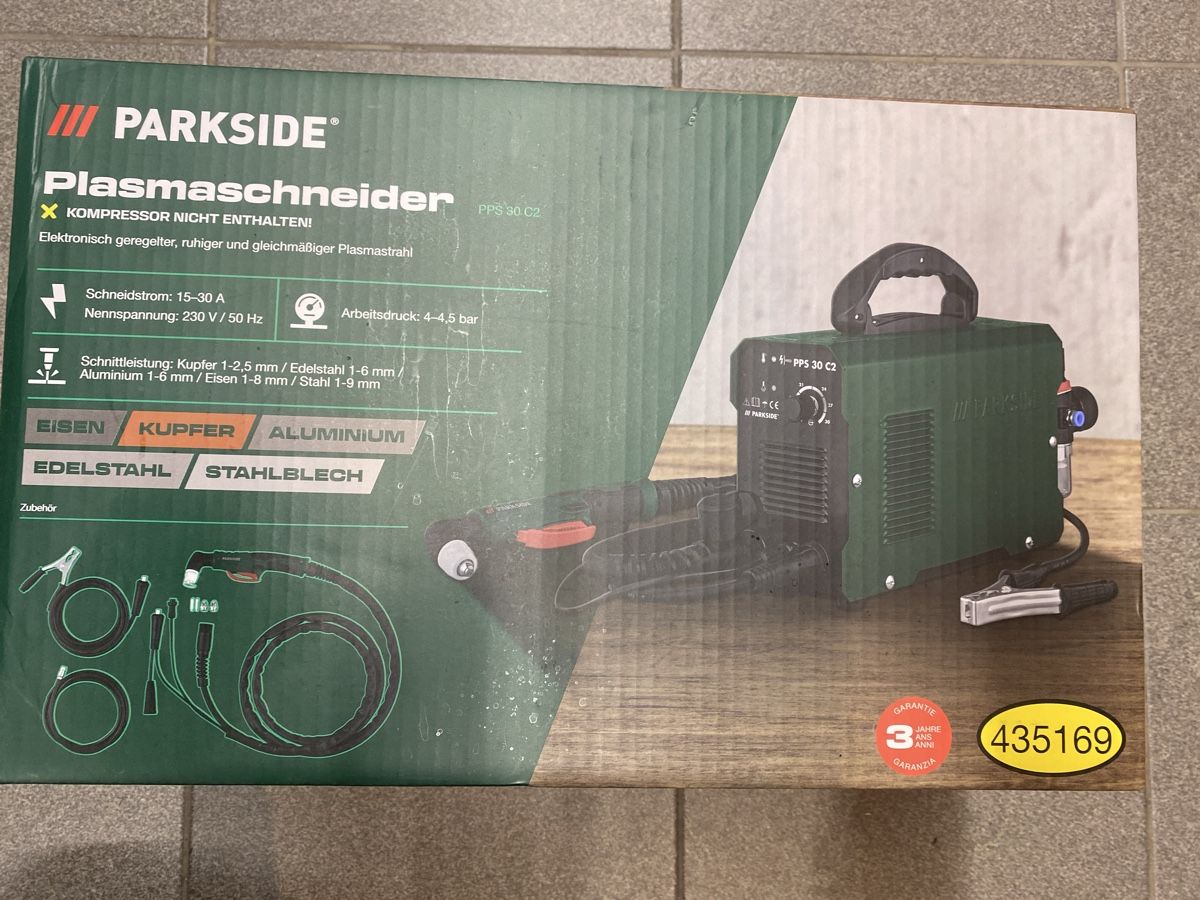 Parkside Alle Werkzeuge: Plasmaschneider Parkside PPS 30 C2 – Neu und originalverpackt aus Brugg AG von nr1 3