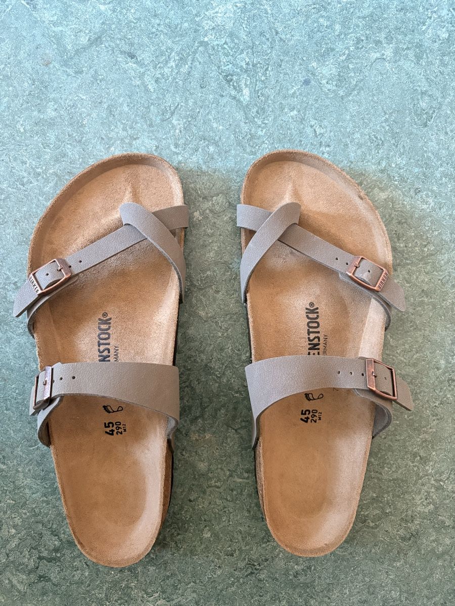 Birkenstock Herrenschuhe: Birkenstock Mayari 45 Farbe Stone – Neu (gemäss Beschreibung) aus Bern von Erik_and_Son