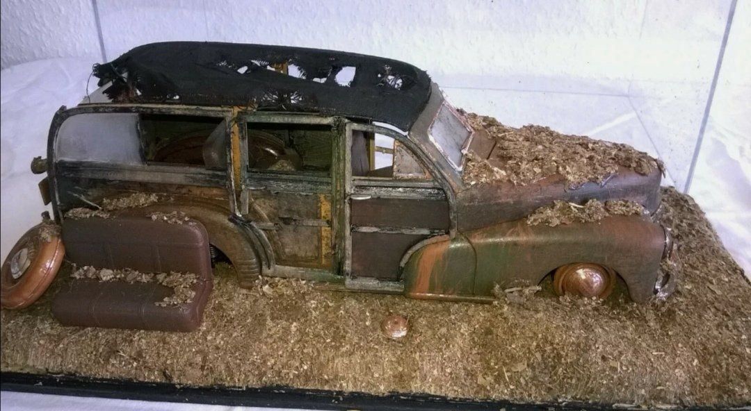 Kit di modellismo & Modellini statici: 1:18 Scheunenfund "Woody" Diorama – Usato da Niederbipp venduto da kevintifu20 2