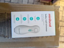 Miniland baby nail trimmer electric (used once)