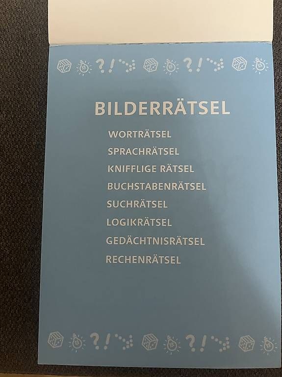 Libri: Rätselblock neu  – Nuovo e nell'imballaggio originale da Unterägeri venduto da JAARMO78 2