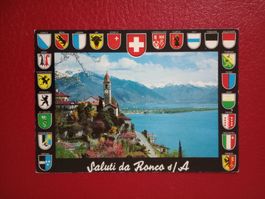 Ronco sopra Ascona Tessin Lago Maggiore Wappen Kantone