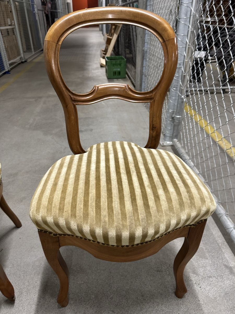Chaises: 3x Stühle Louis Philippe Massiv Nussbaum  – D'occasion à Bolligen par Astrophysiker06 6