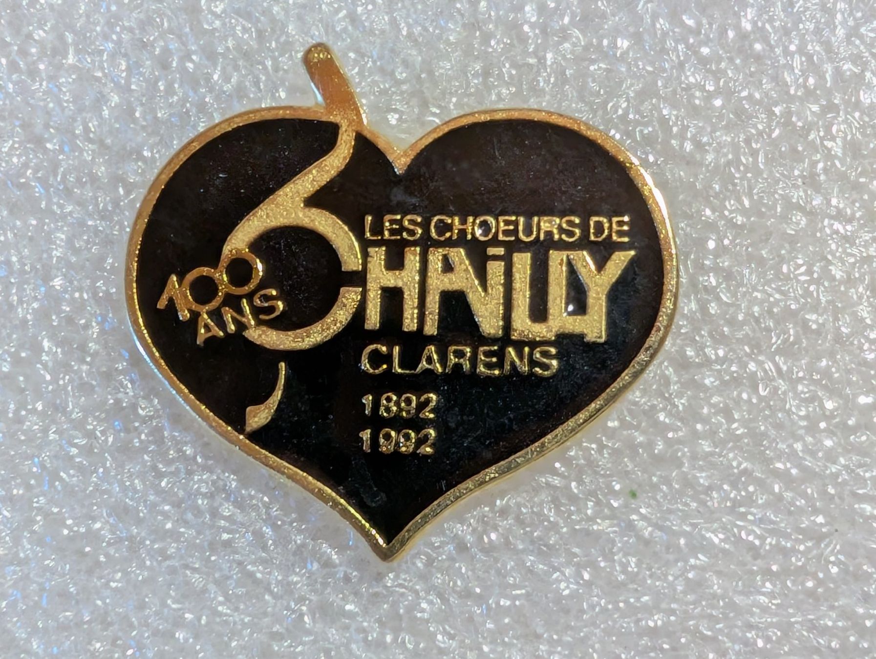 Placchette & Badge: Ansteckpin 278: Clarens – Usato da Oppligen venduto da Pin-Fall-Shop