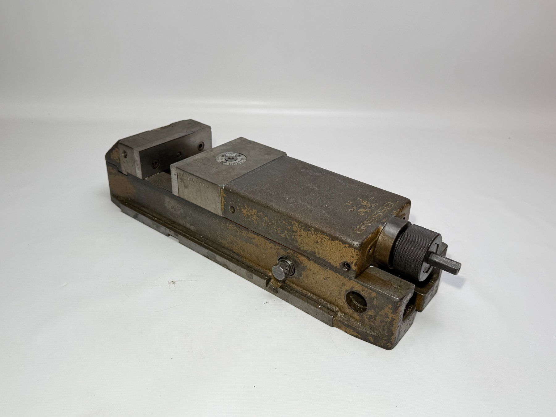 Gressel Tutti gli attrezzi: Gressel 125mm Hochdruckspanner Maschinenschraubstock – Usato da Boswil venduto da ABLagerBoswil 7