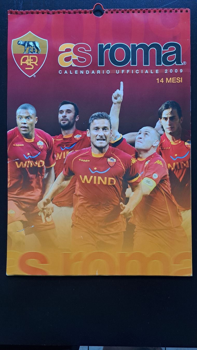 Calendari: Calendario Ufficiale As Roma 2009 – Usato da Camorino venduto da yanis83