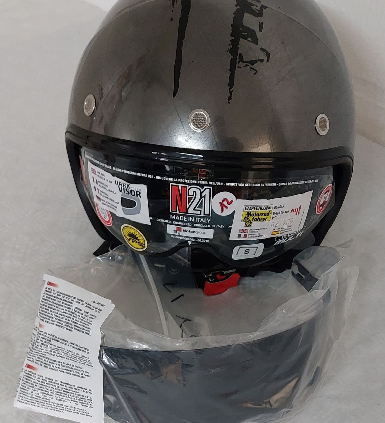 Helme & Visiere: Neuer Nolan Jet Helm mit Visir – Neu (gemäss Beschreibung) aus Niederuzwil von MP-plasch 4