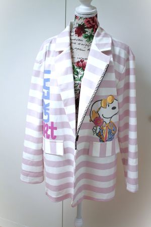 Oversized Peanuts - Snoopy Blazer ☆ einzigartig! NEU mit Eti