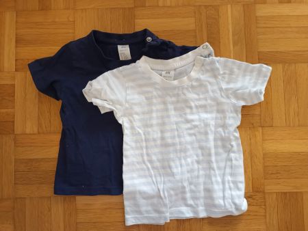 Baby T-Shirts x2 H&M Gr. 68