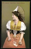 AK Frau in Appenzeller Tracht