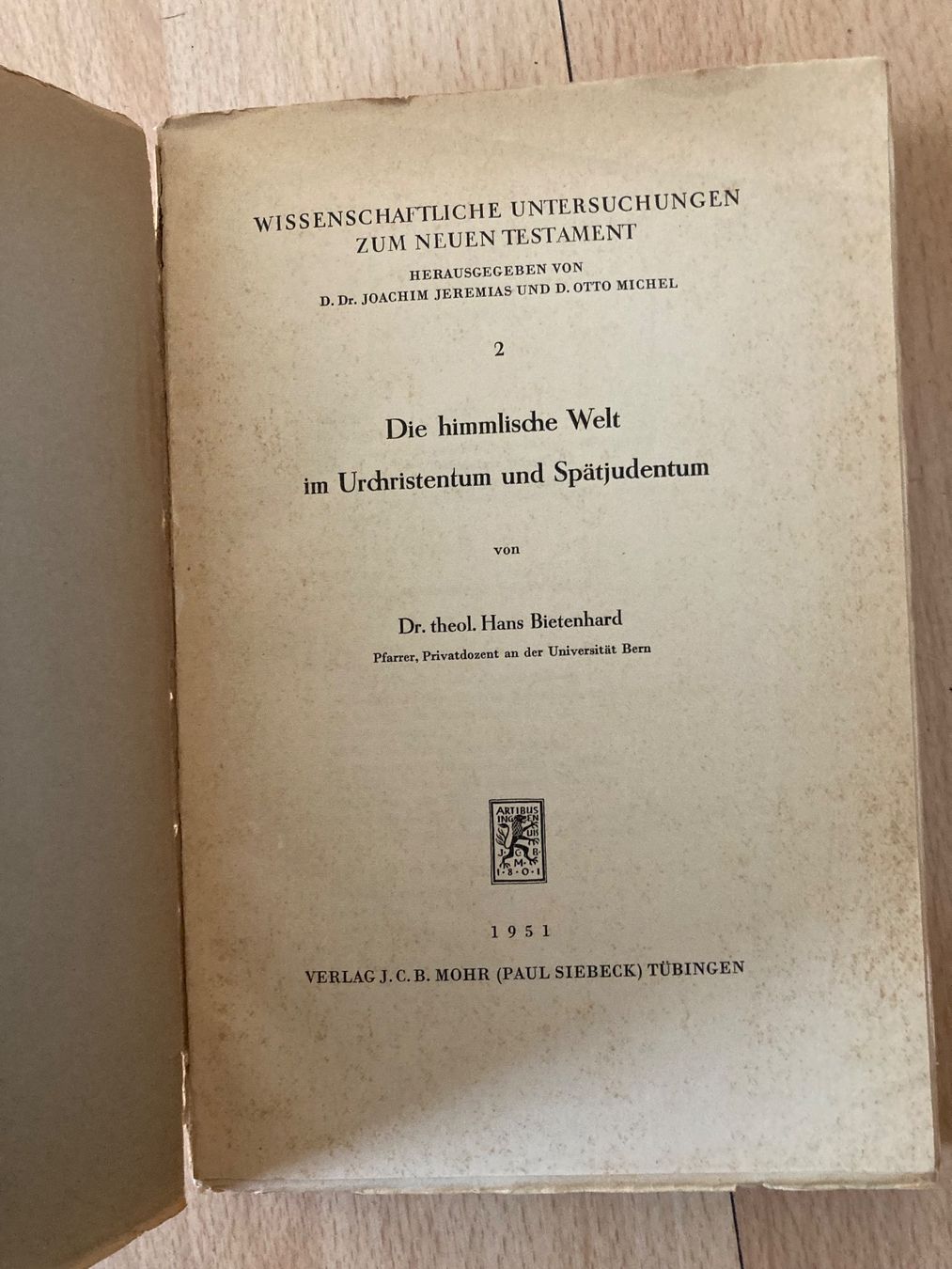 Libri: Bietenhard: Die himmlische Welt, 1951 – Usato da Adliswil venduto da eku_8mgk 2