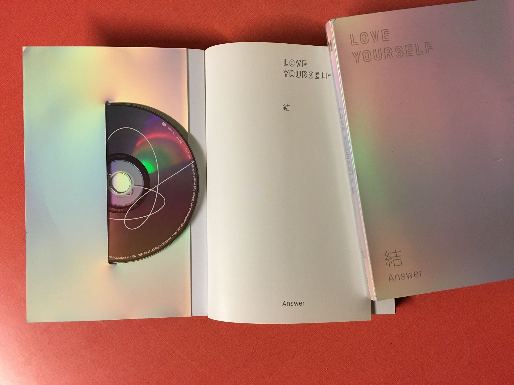 CDs: Das ,, Love Yourself ” Album von BTS  Answer. – Gebraucht aus Lanzenhäusern von vic63 2