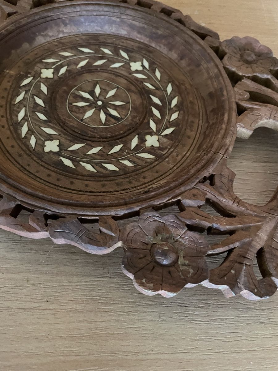 Tutte le decorazioni: Holztablett, Serviertablett, Vintage, Handarbeit, Deko – Usato da HÄGENDORF venduto da kusi113 3