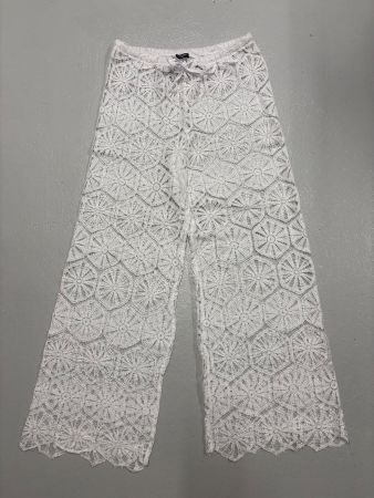 Calzedonia Cobey Hose weiss gehäkelt Gr. S Strand Beachwear