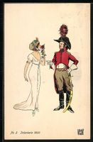 sign. Wr. de May: Schweizer Infanterie-S