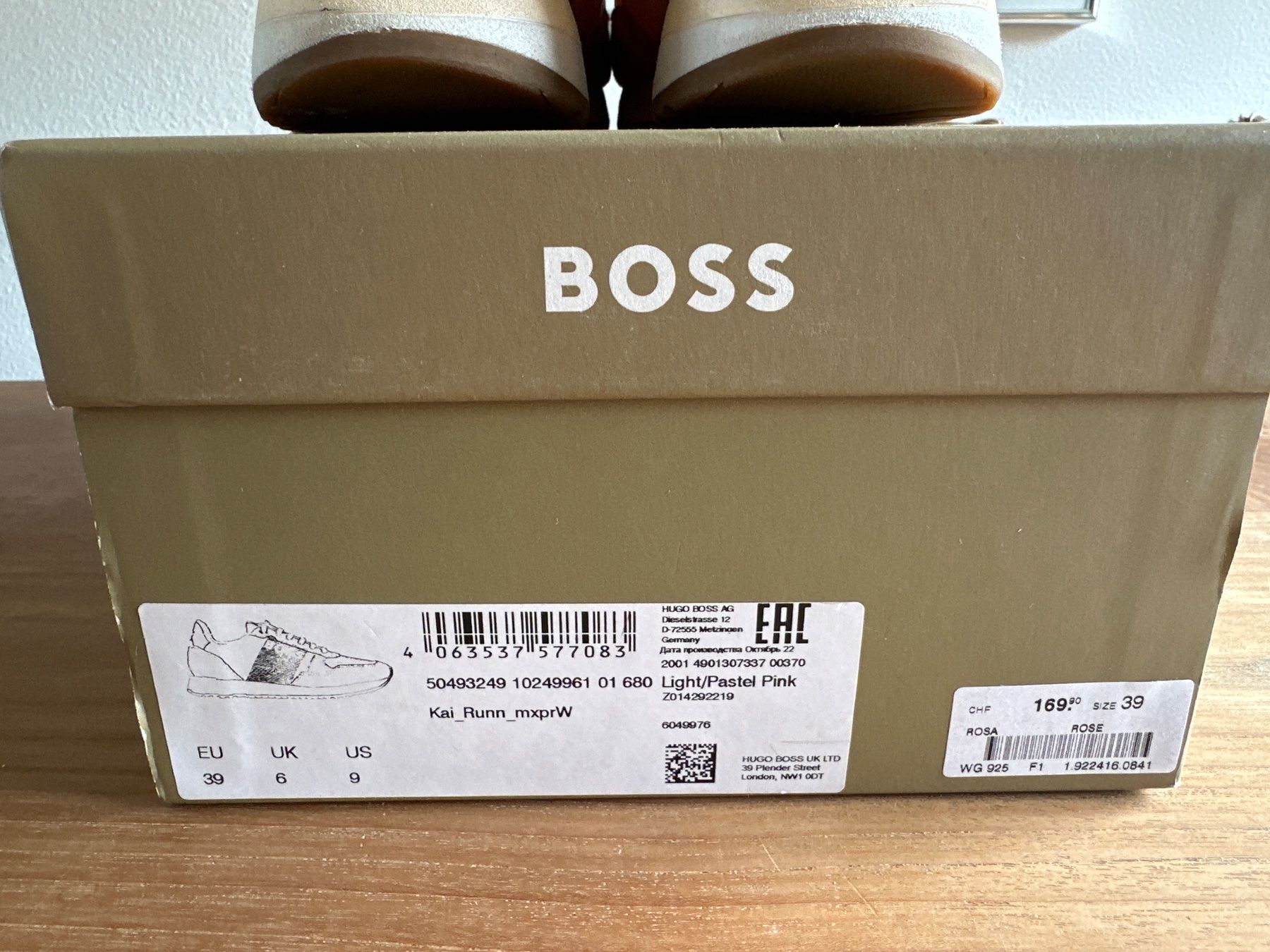 Scarpe da donna: Boss Sneaker Rosa, Grösse 39, top Zustand – Usato da Niederteufen venduto da nana65 3