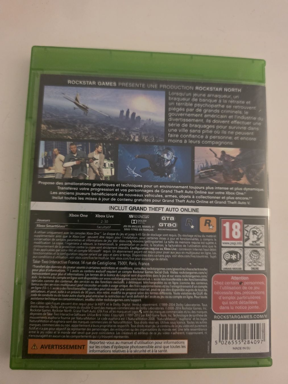 Spiele: GTA 5 Xbox One – Gebraucht aus Mülligen von Humanoidprincezz 1