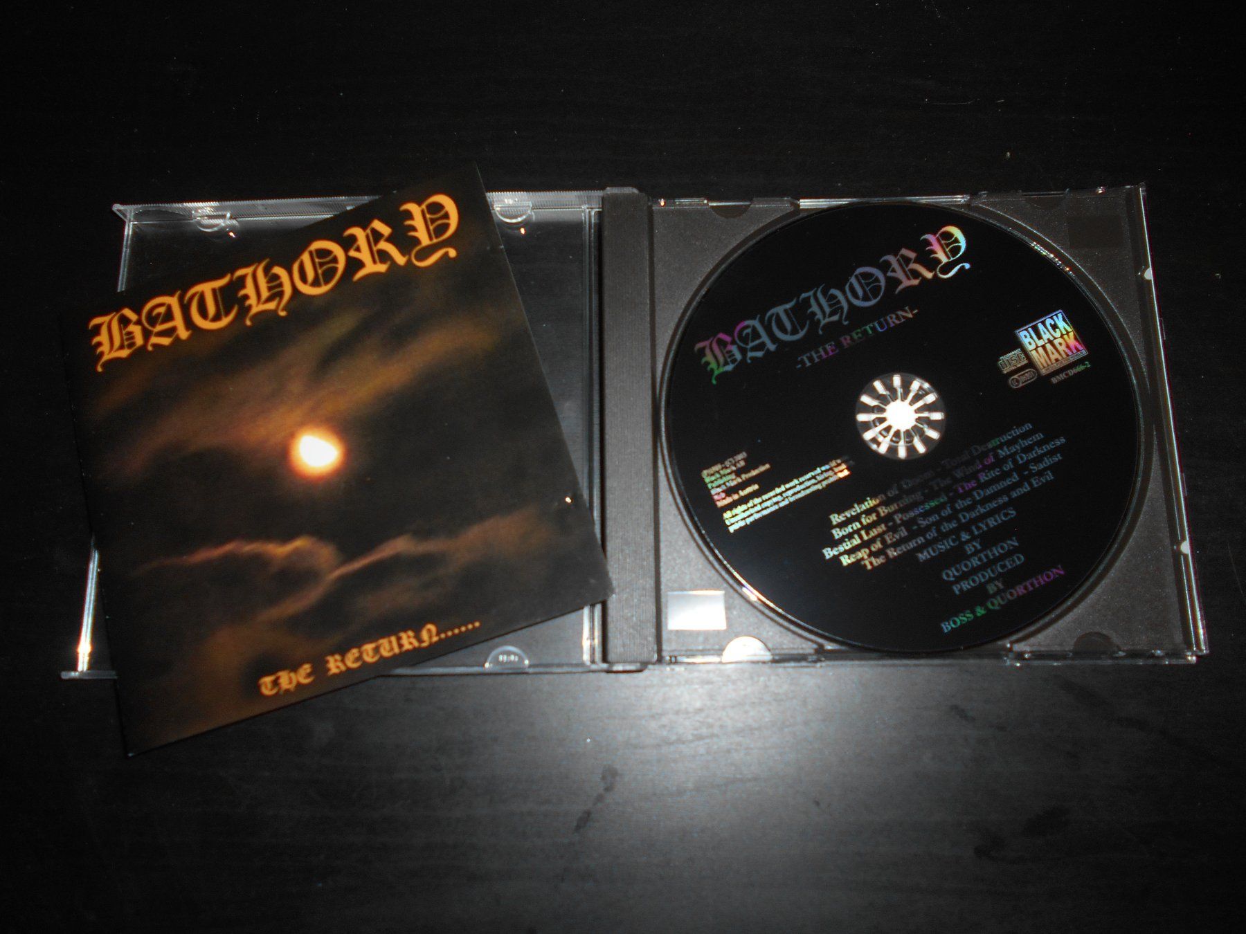 CD: Bathory – The Return...... / 1985 ( 1990 ) – Usato da Aarberg venduto da witchhunter01
