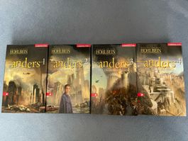 Buchreihe Anders 1-4 von Wolfgang Hohlbein