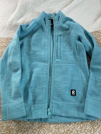 Reima Kids' Fleece Jacket, Size 128, Light Blue,l