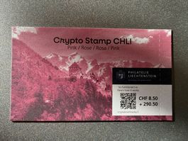 Liechtenstein Krypto "Chli" pink ID 5, ungeöffnet