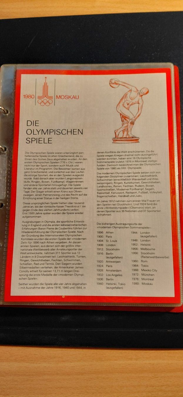 Tutti i francobolli: Olympiade Moskau 1980 – Usato da Oberohringen venduto da Special11 1