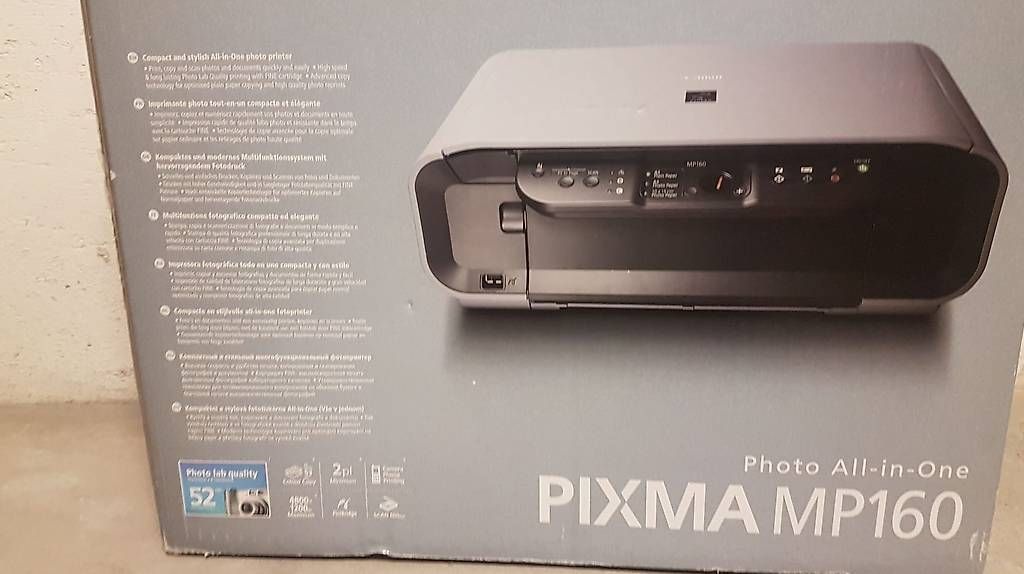 Imprimantes: Drucker Canon PIXMA MP160 – D'occasion à Zürich par cas_brt5 1