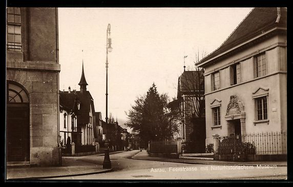 Cartes postales: Aarau, Feerstrasse mit Naturhistorischem – D'occasion à Berlin par bartko-reher
